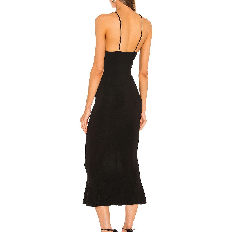 Black Midi Dress
