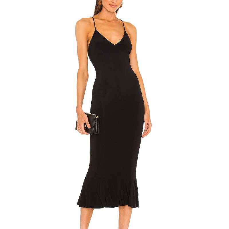 Black Midi Dress